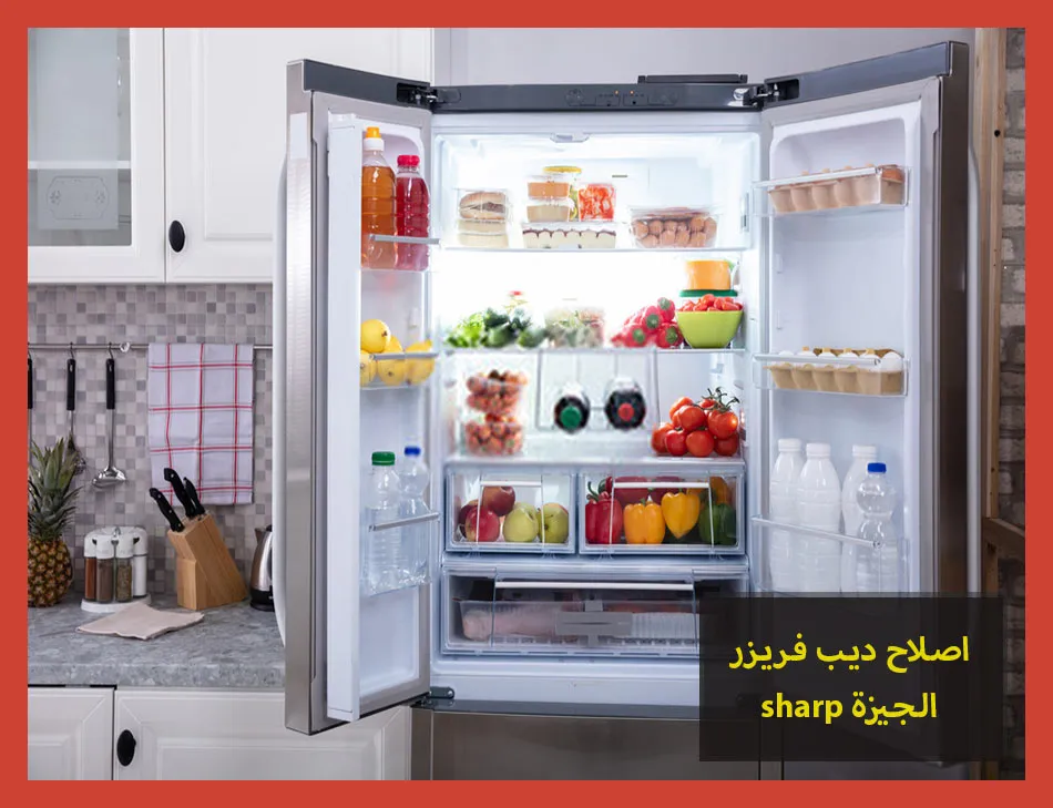اصلاح ديب فريزر sharp الجيزة