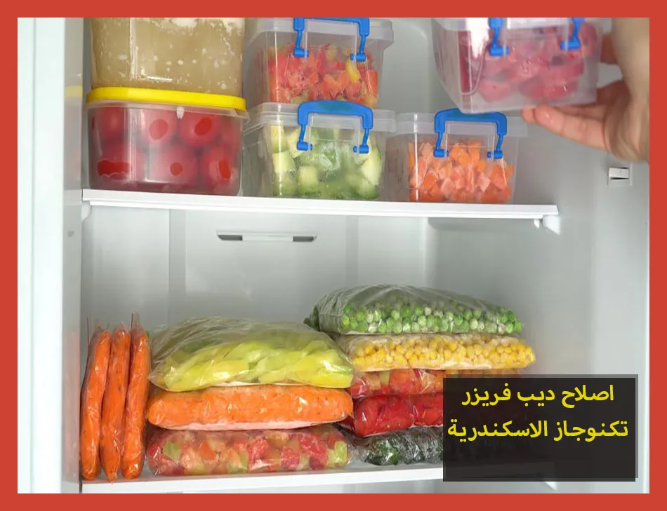 اصلاح ديب فريزر تكنوجاز الاسكندرية